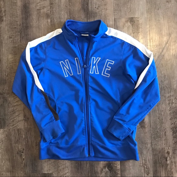 Nike Jackets & Blazers - Nike spellout Track Jacket